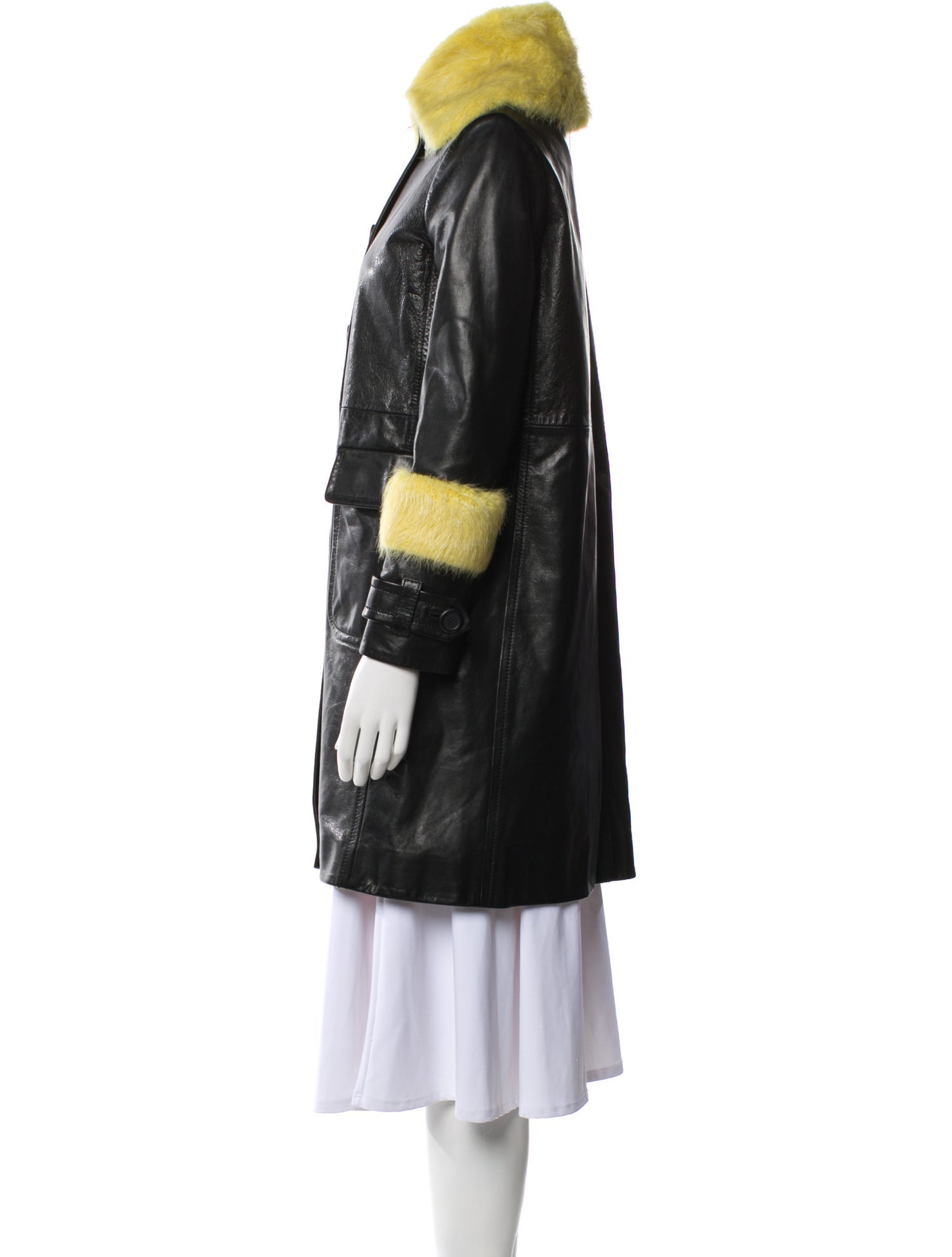 Miu Miu 2017 Leather Bomber Jacket