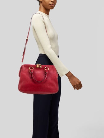 Miu Miu Leather Shoulder Bag
