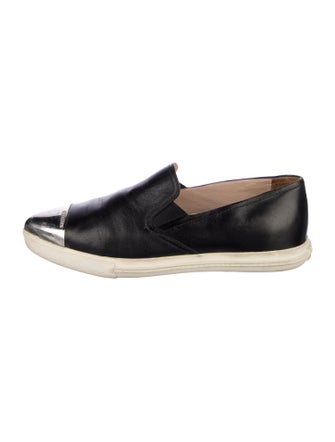 Miu Miu Leather Loafers