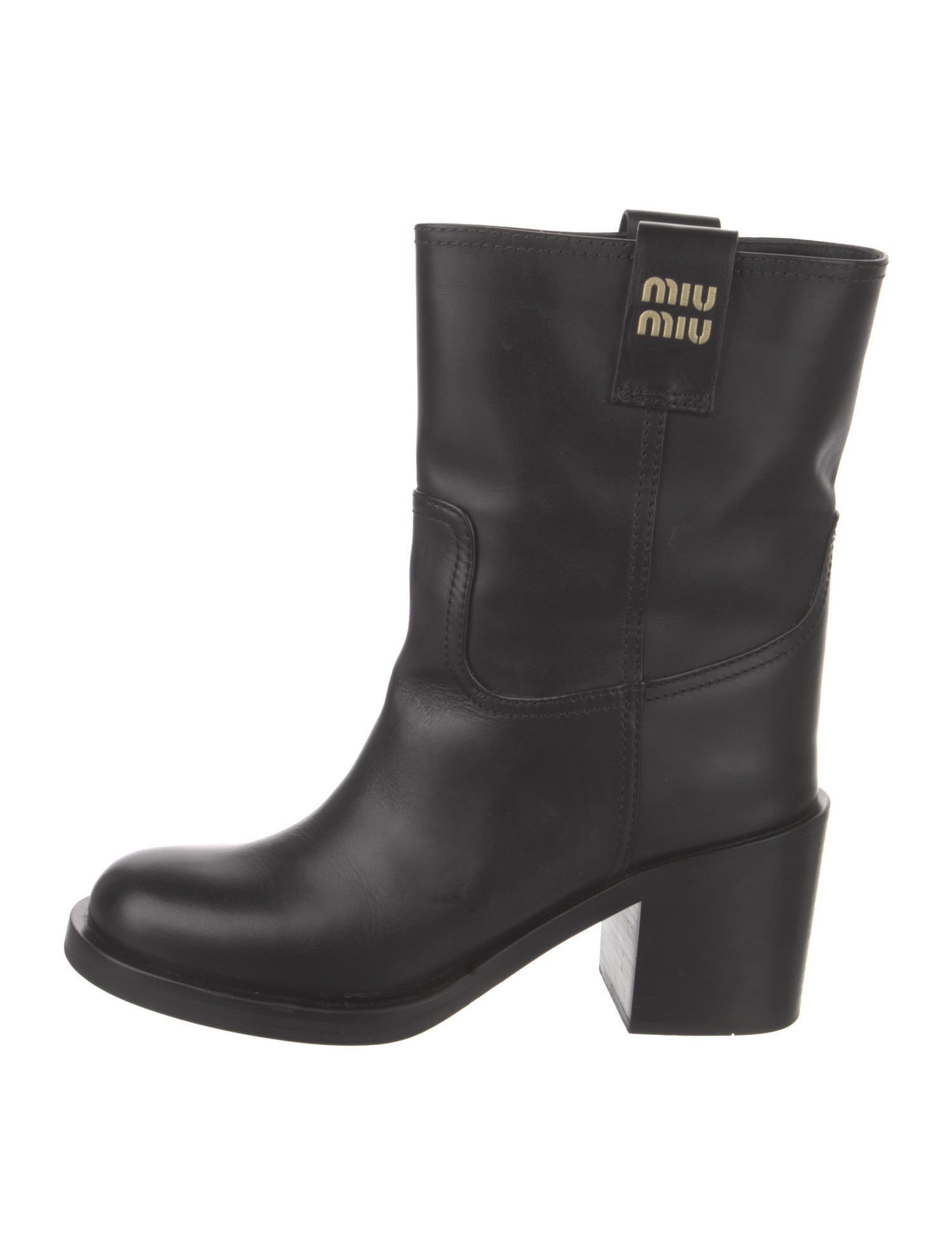 Miu Miu Leather Boots