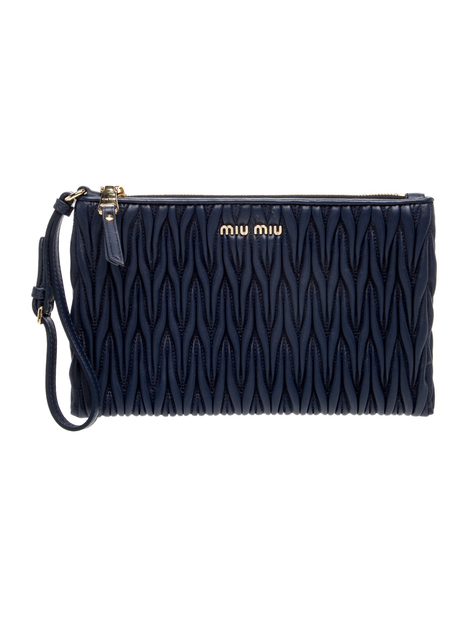Miu Miu Leather Clutch