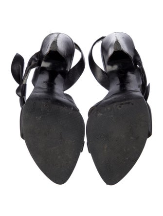 Miu Miu Suede Slingback Sandals