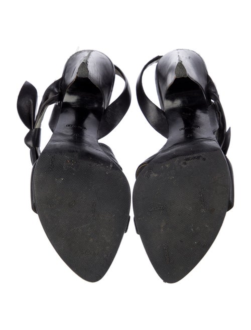 Miu Miu Suede Slingback Sandals