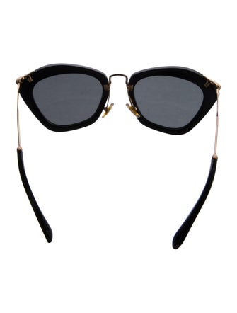 Miu Miu Cat-Eye Tinted Sunglasses