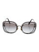 Miu Miu Oversize Gradient Sunglasses