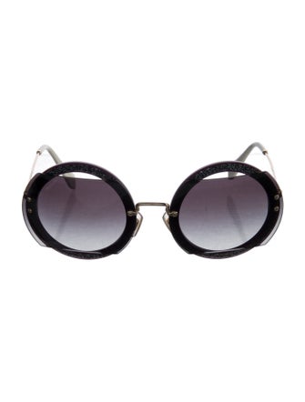 Miu Miu Oversize Gradient Sunglasses
