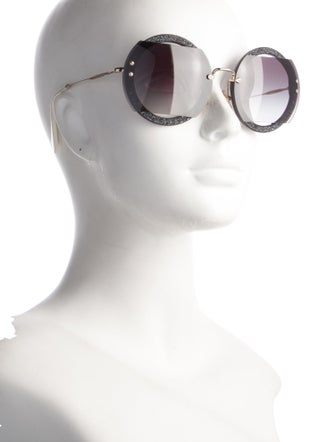 Miu Miu Oversize Gradient Sunglasses