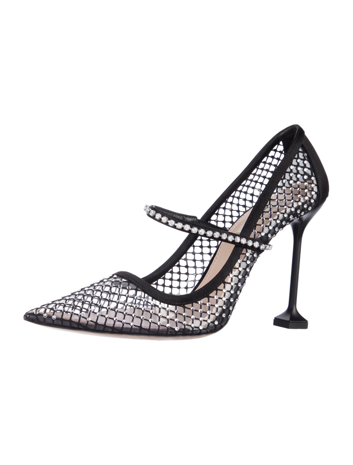 Miu Miu Mesh Mesh Accents Pumps