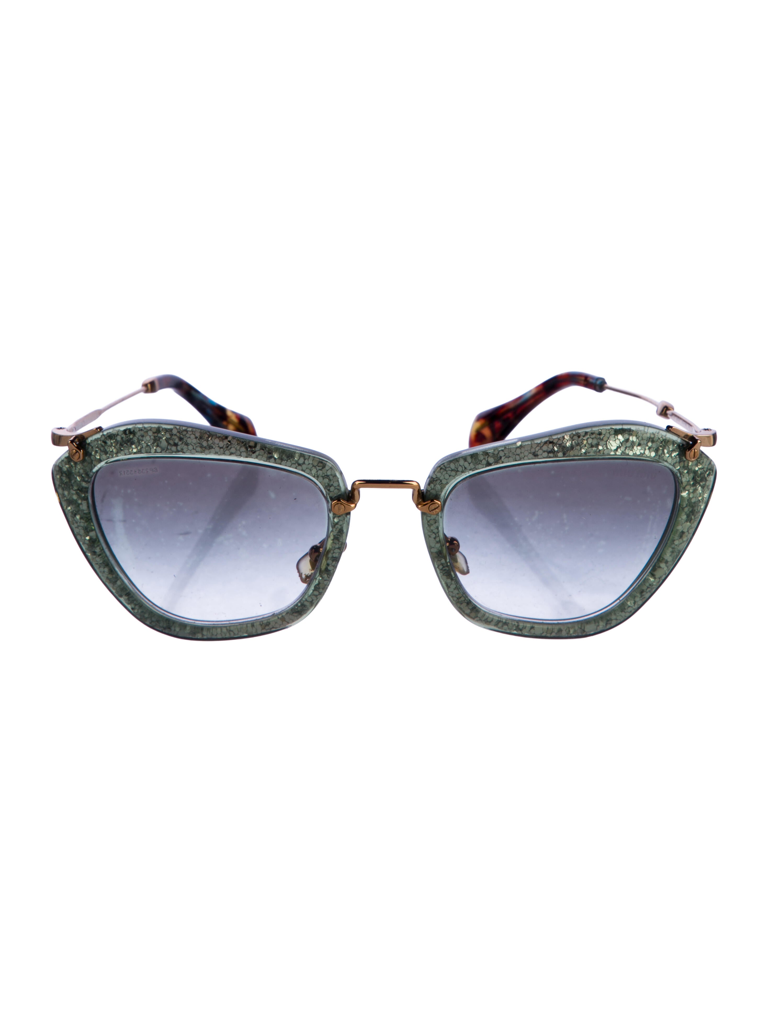 Miu Miu Cat-Eye Gradient Sunglasses