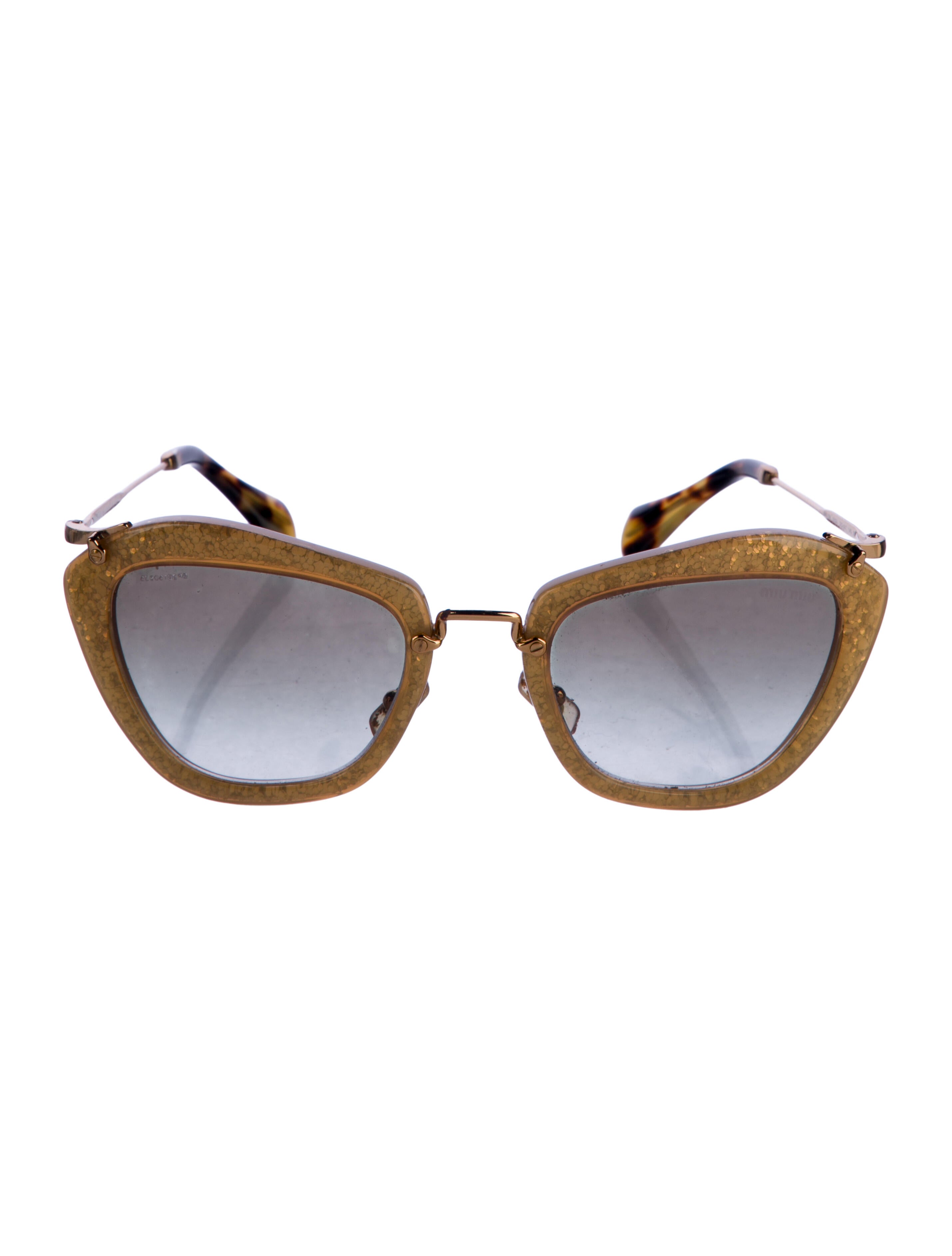 Miu Miu Cat-Eye Gradient Sunglasses