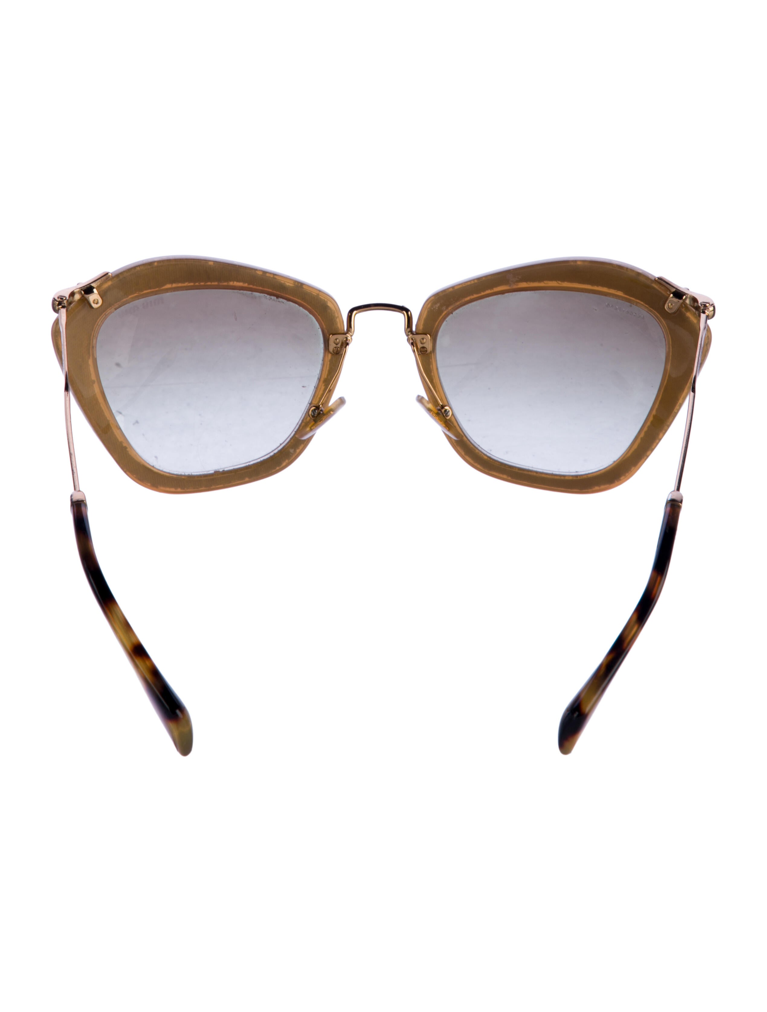 Miu Miu Cat-Eye Gradient Sunglasses