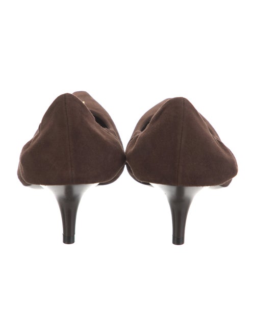 Miu Miu Ruches Suede Pumps