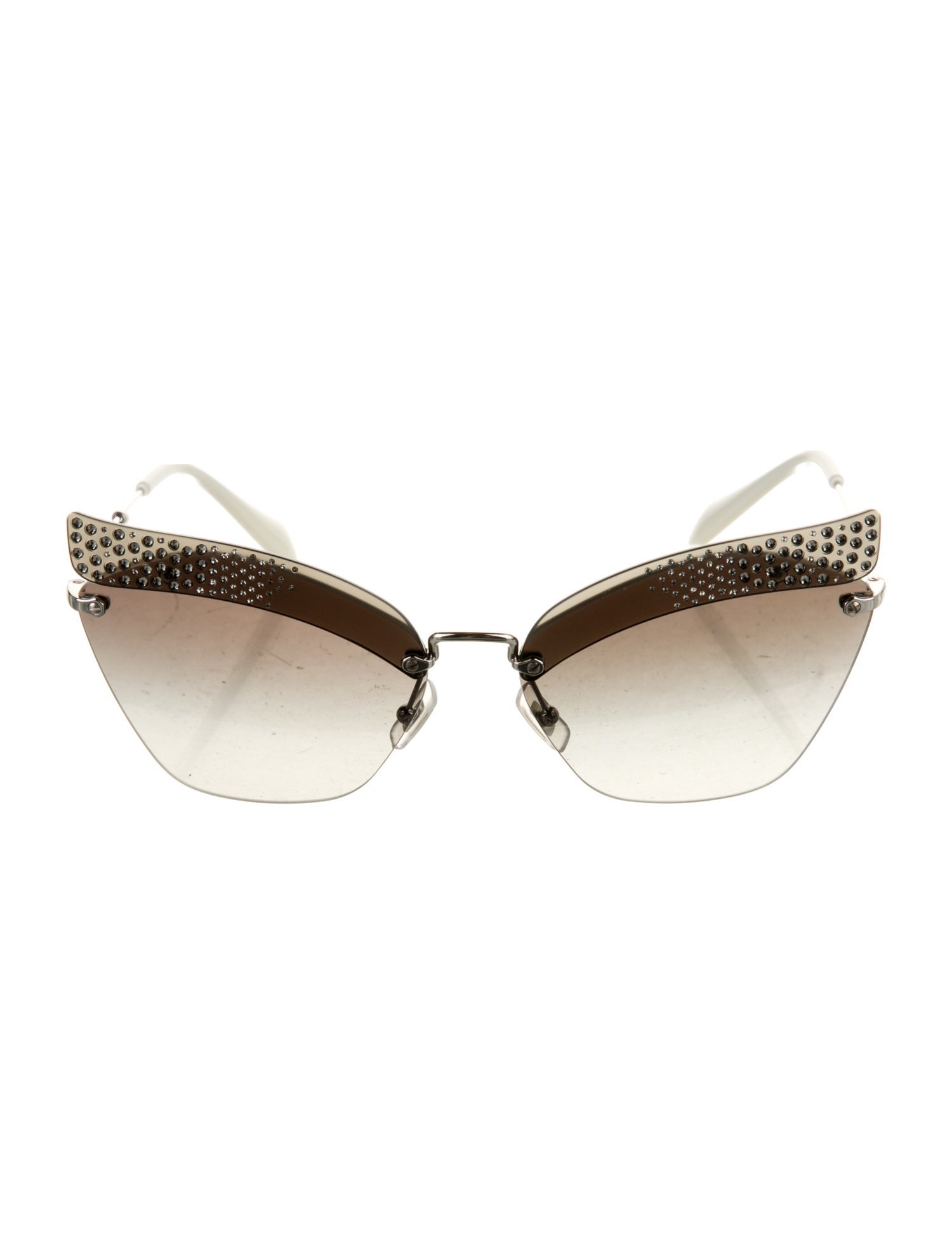 Miu Miu Cat-Eye Gradient Sunglasses