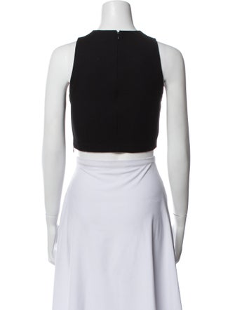 Miu Miu 2022 Crew Neck Crop Top