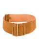 Miu Miu Wide Leather Waist Belt