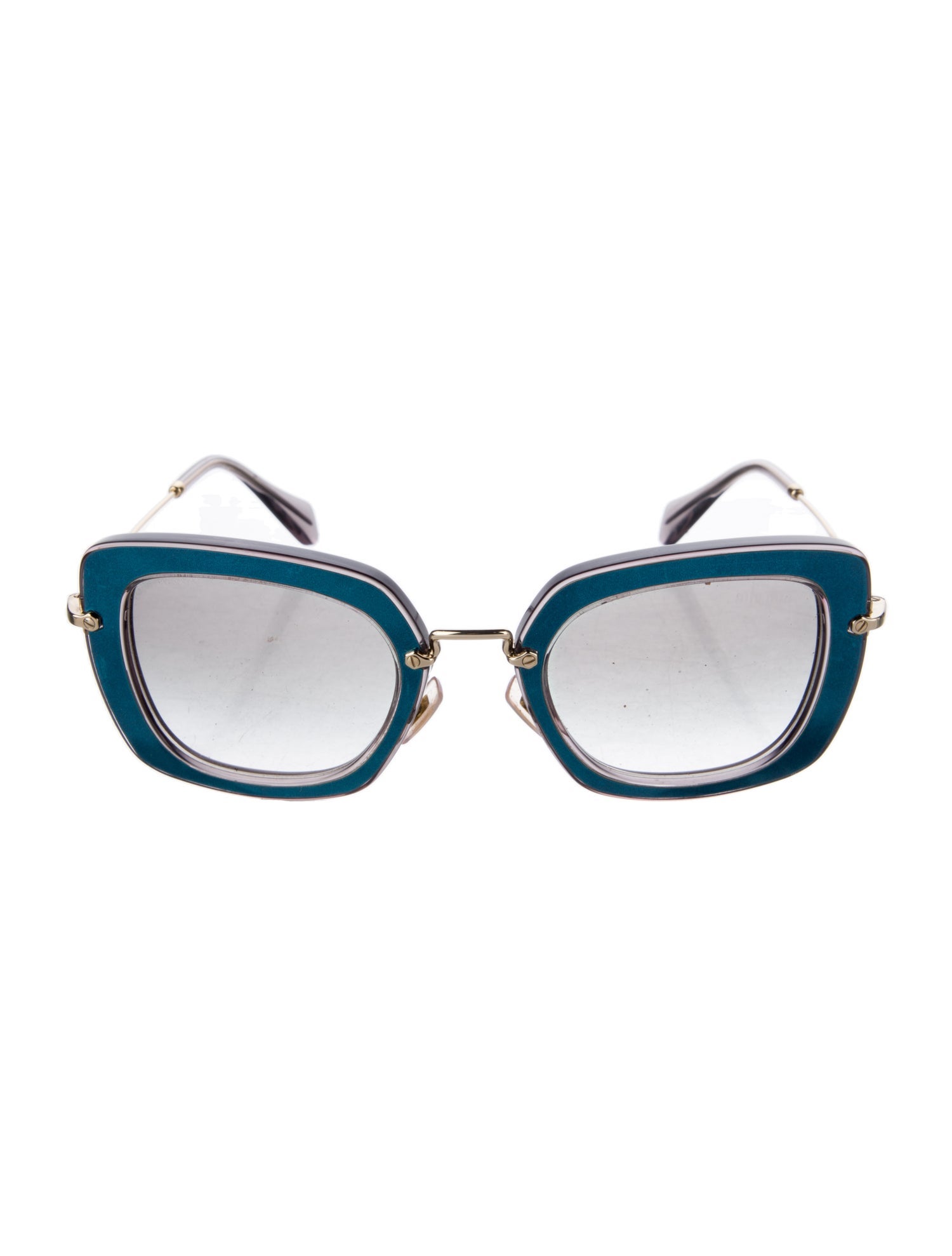Miu Miu Square Tinted Sunglasses