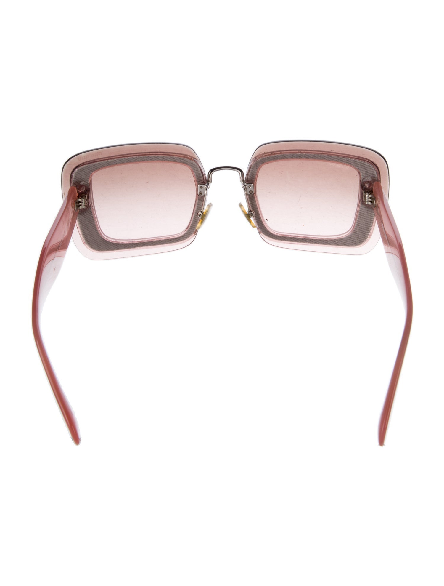 Miu Miu Square Tinted Sunglasses