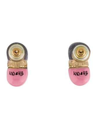 Miu Miu x Nathalie Djurberg & Hans Berg Resin Stud Earrings
