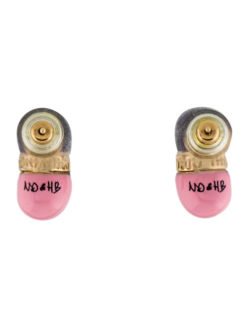 Miu Miu x Nathalie Djurberg & Hans Berg Resin Stud Earrings