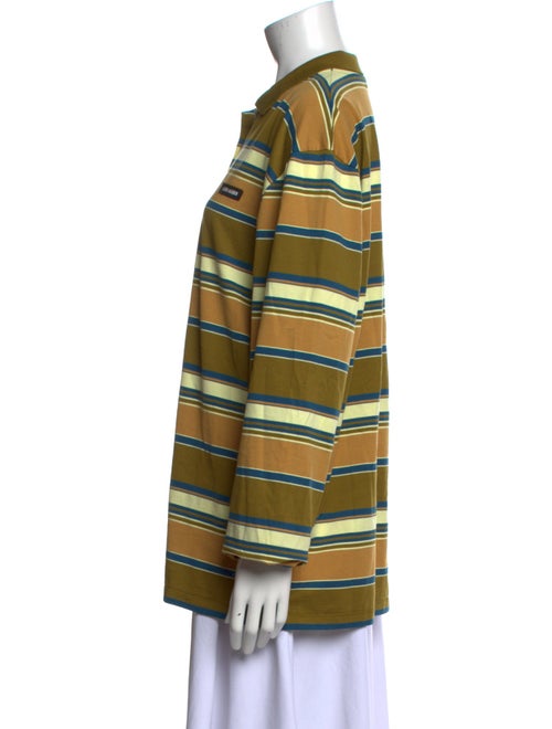 Miu Miu 2024 Striped Polo