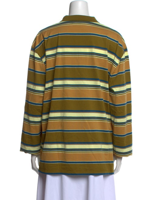Miu Miu 2024 Striped Polo