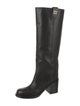 Miu Miu Leather Riding Boots