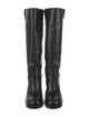 Miu Miu Leather Riding Boots