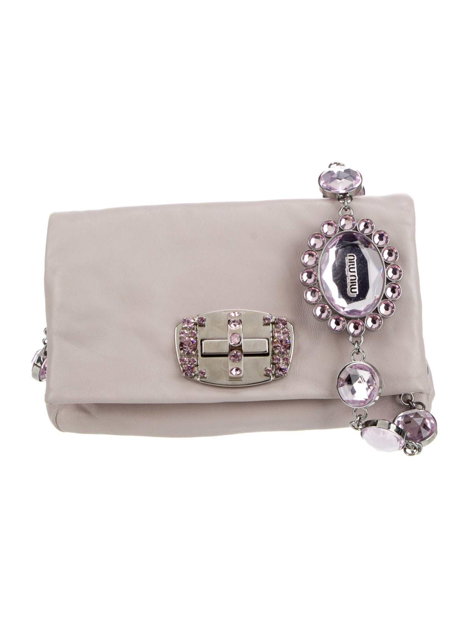 Miu Miu Leather Evening Bag