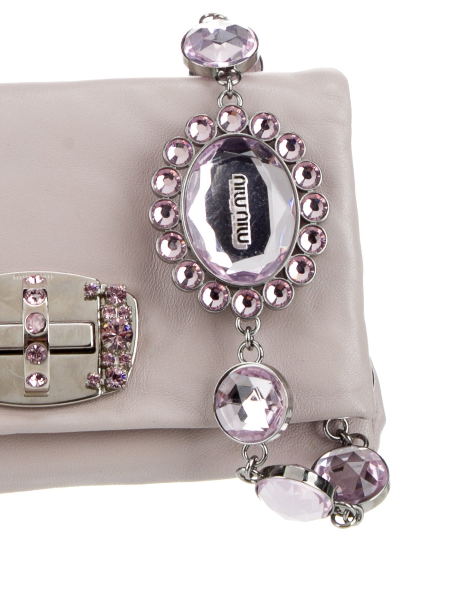 Miu Miu Leather Evening Bag