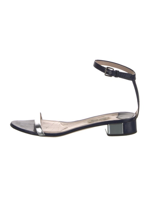 Miu Miu Patent Leather Sandals