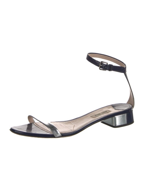 Miu Miu Patent Leather Sandals