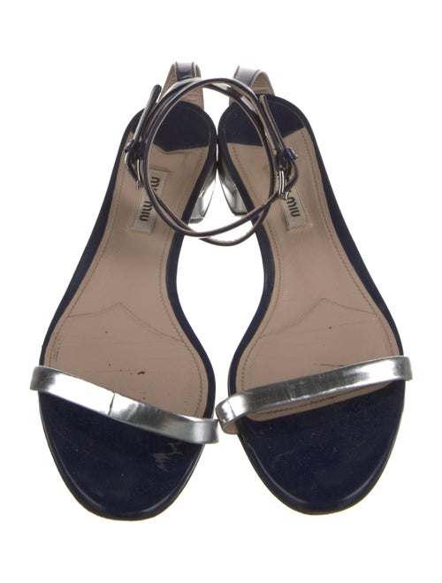 Miu Miu Patent Leather Sandals