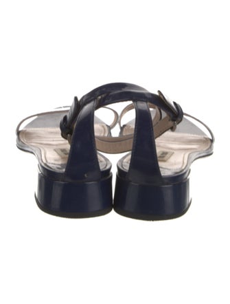 Miu Miu Patent Leather Sandals