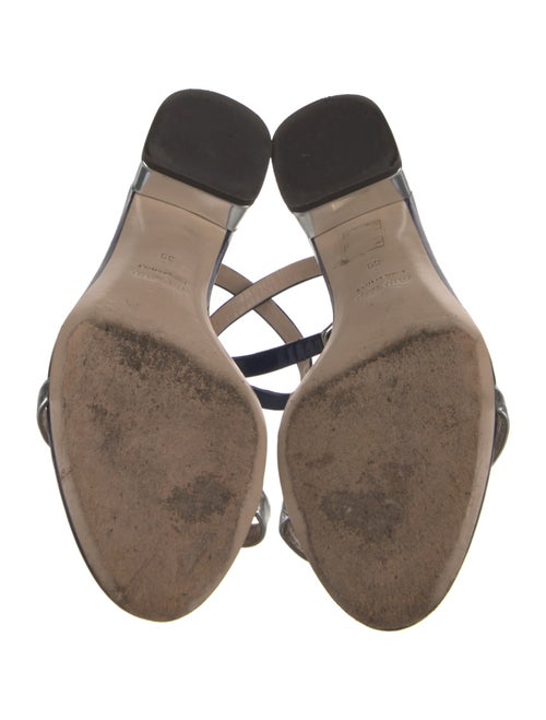 Miu Miu Patent Leather Sandals