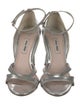 Miu Miu Leather Crystal Embellishments D'Orsay Pumps