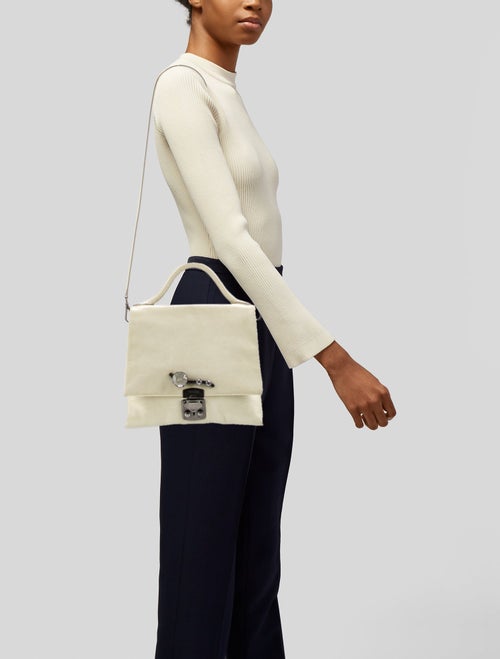 Miu Miu Leather Top Handle Bag