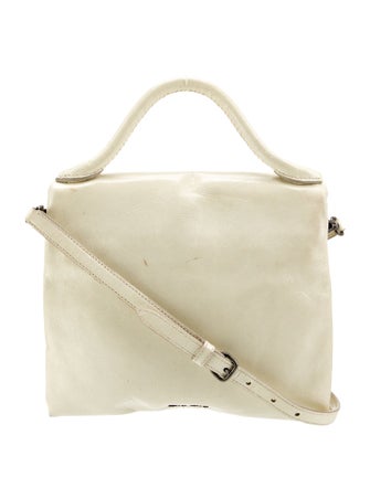 Miu Miu Leather Top Handle Bag
