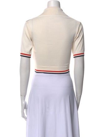 Miu Miu 2022 Silk Crop Top