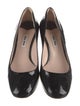 Miu Miu Patent Leather Crystal Embellishments Pumps