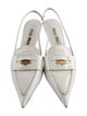 Miu Miu Patent Leather Slingback Pumps