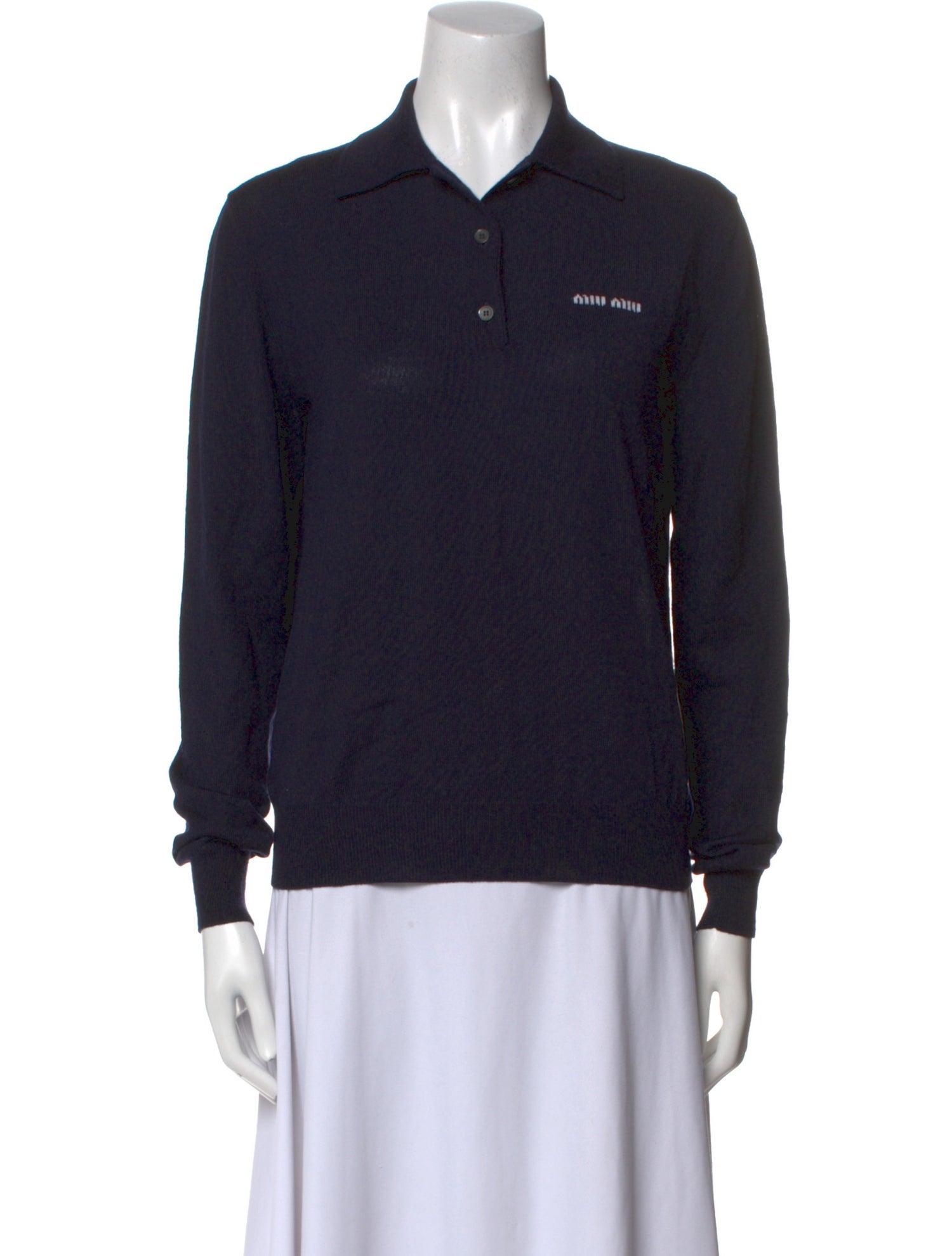 Miu Miu 2024 Virgin Wool Sweatshirt