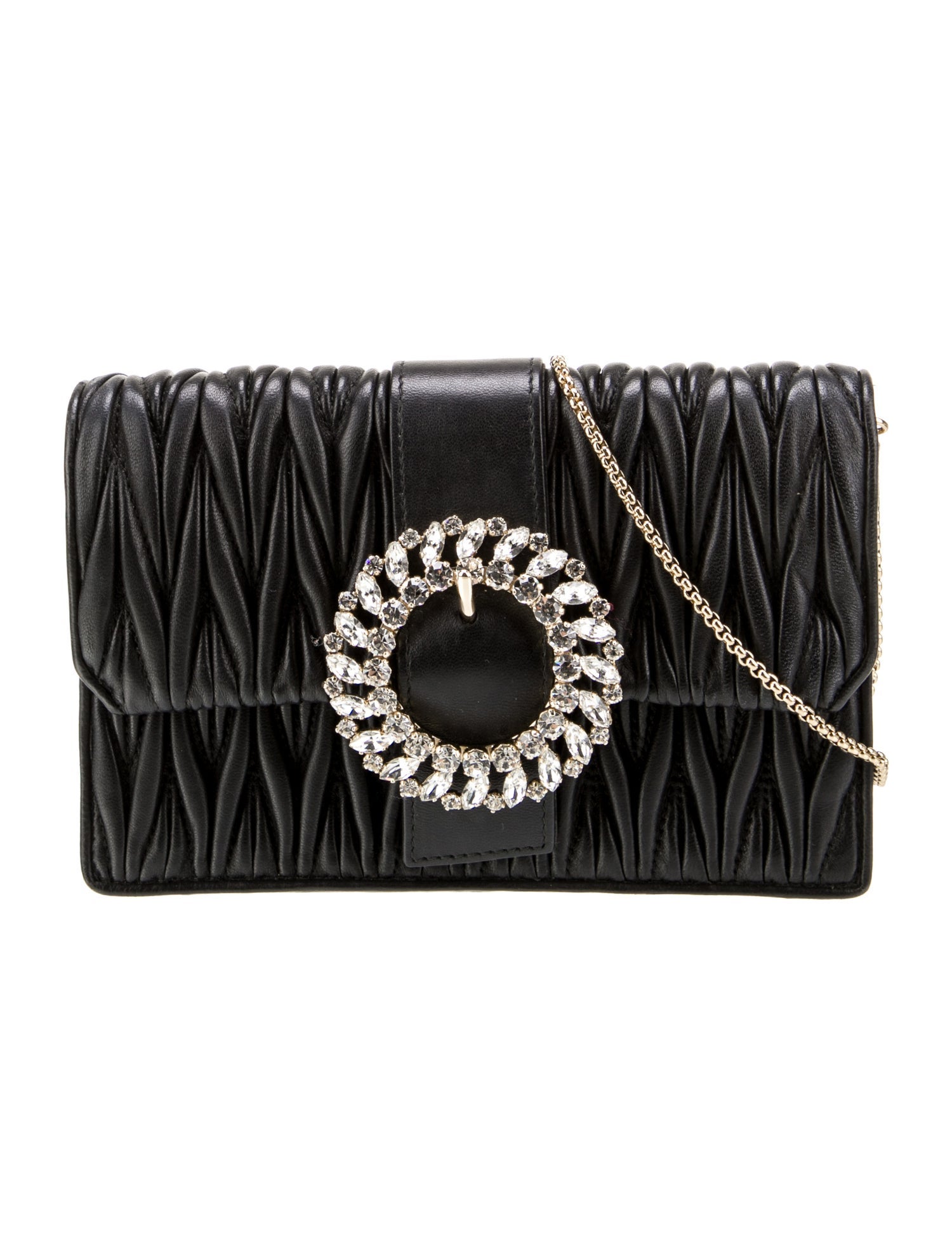 Miu Miu Leather Evening Bag