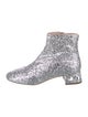 Miu Miu Glitter Glitter Accents Boots