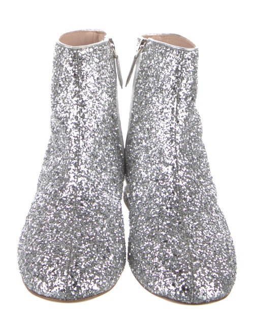 Miu Miu Glitter Glitter Accents Boots