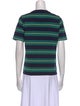 Miu Miu 2025 Striped T-Shirt