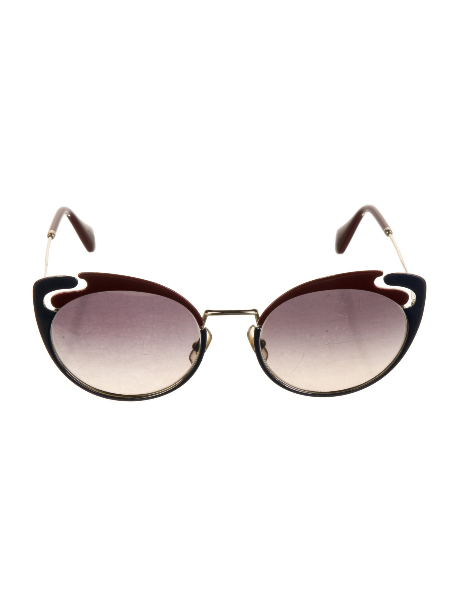 Miu Miu Cat-Eye Gradient Sunglasses