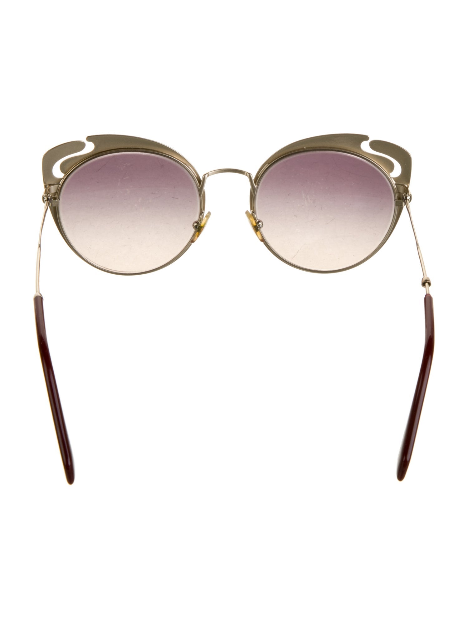 Miu Miu Cat-Eye Gradient Sunglasses