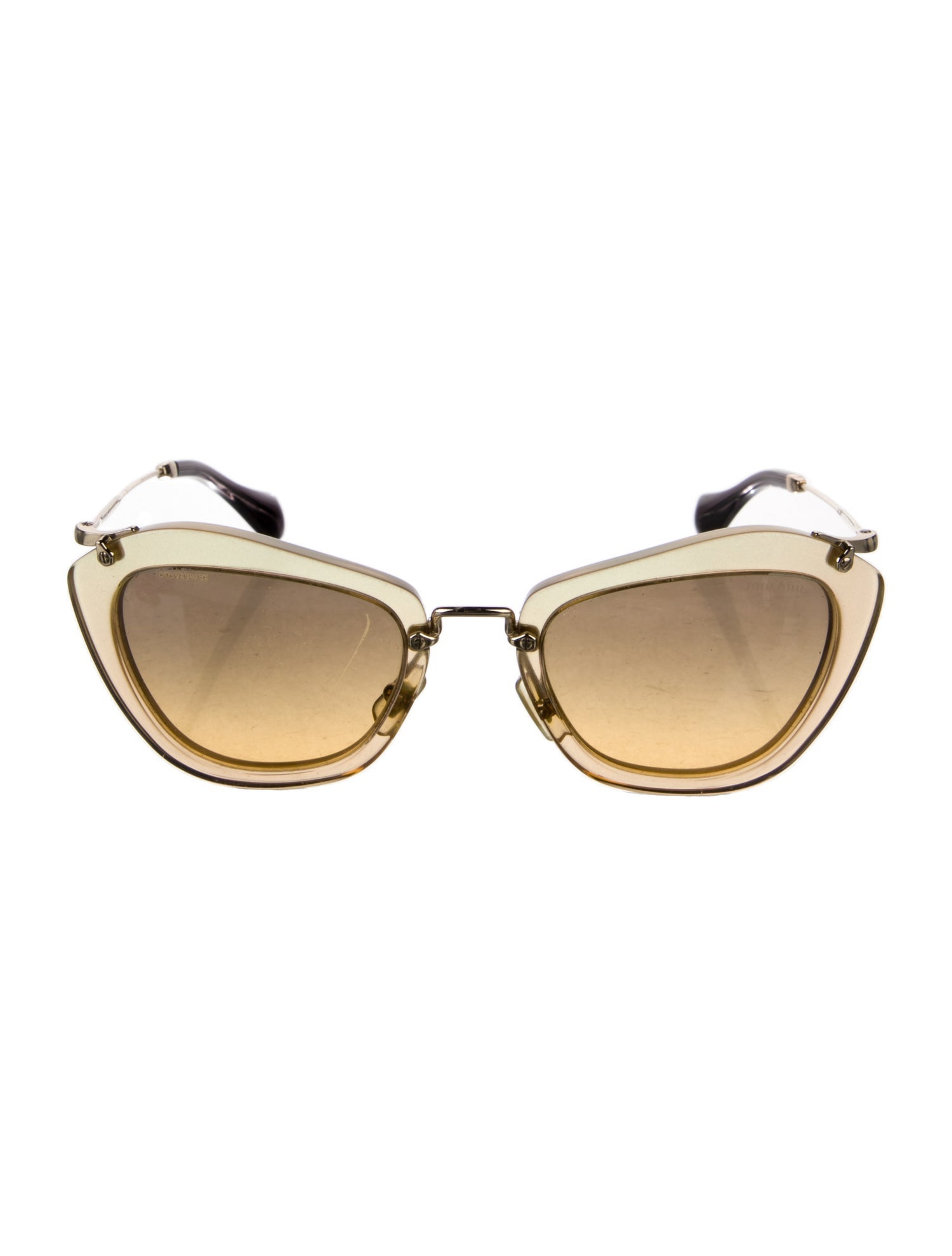 Miu Miu Cat-Eye Gradient Sunglasses