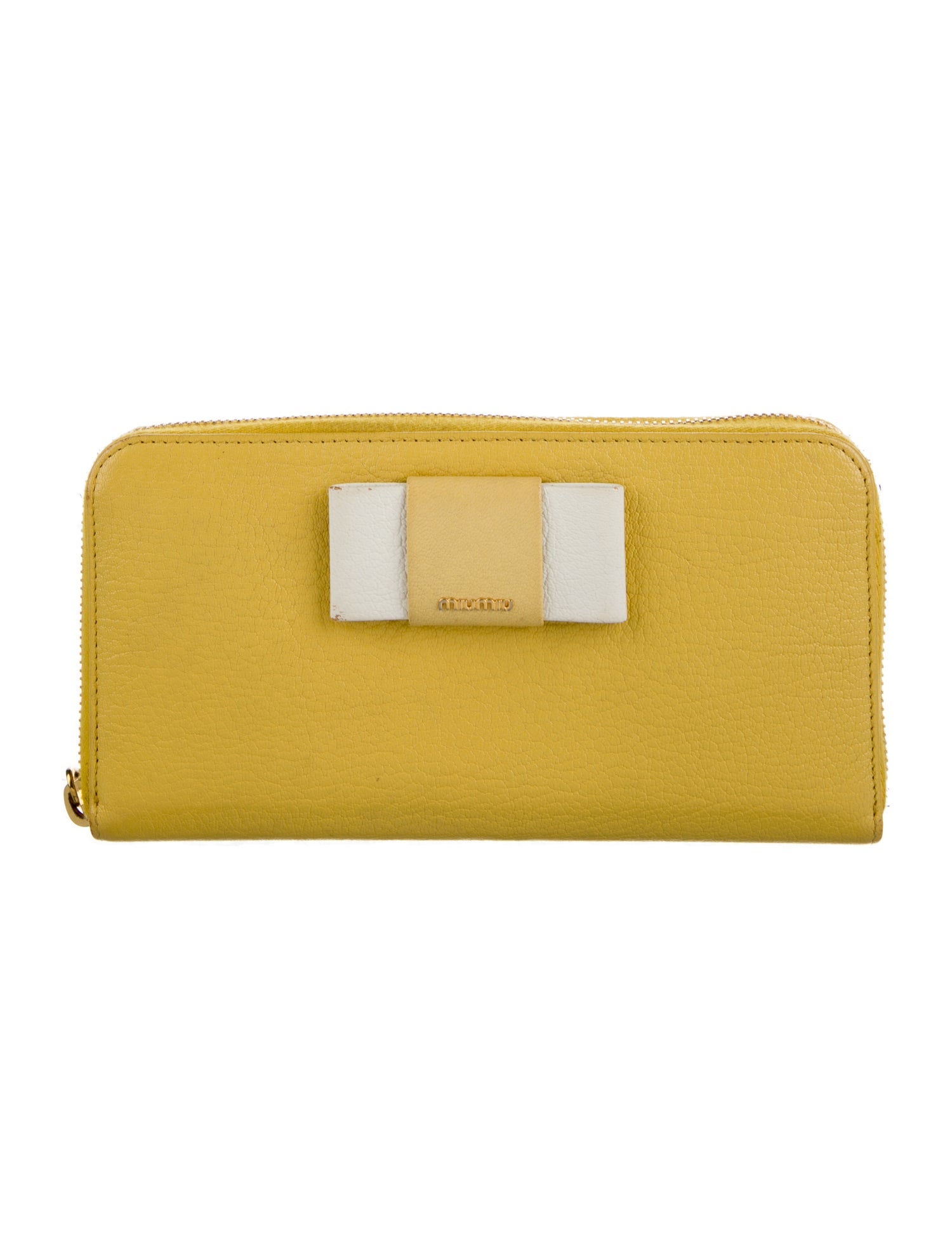 Miu Miu Leather Continental Wallet