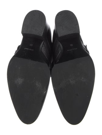 Miu Miu Leather Moto Boots